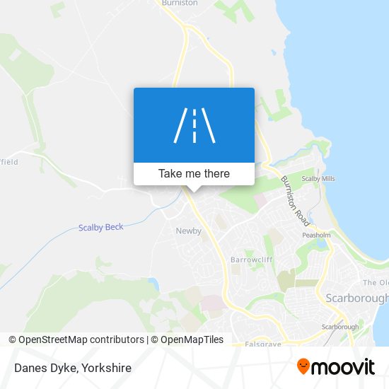 Danes Dyke map