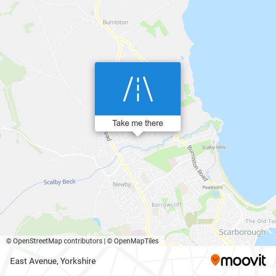 East Avenue map