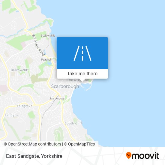 East Sandgate map