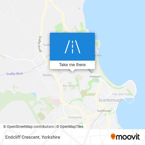 Endcliff Crescent map