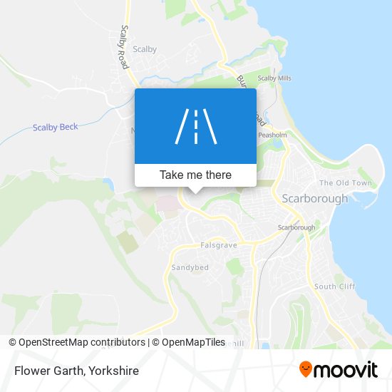 Flower Garth map