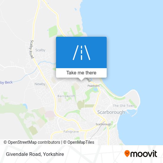 Givendale Road map