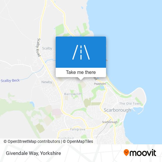 Givendale Way map