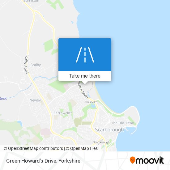Green Howard's Drive map