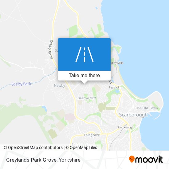 Greylands Park Grove map