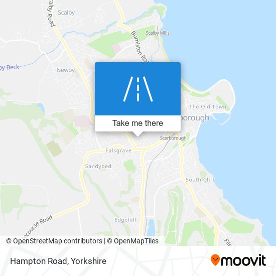 Hampton Road map