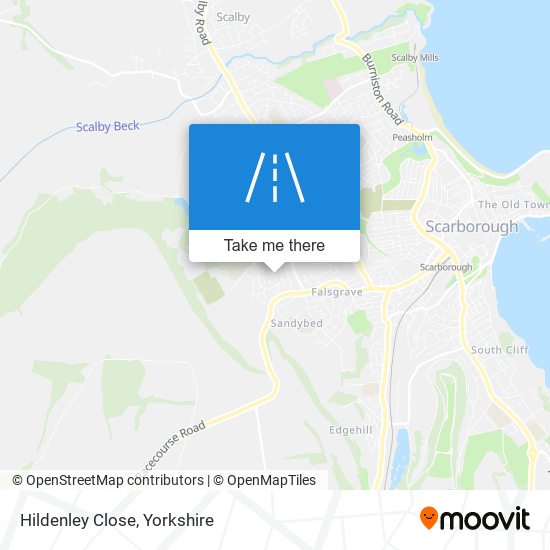 Hildenley Close map