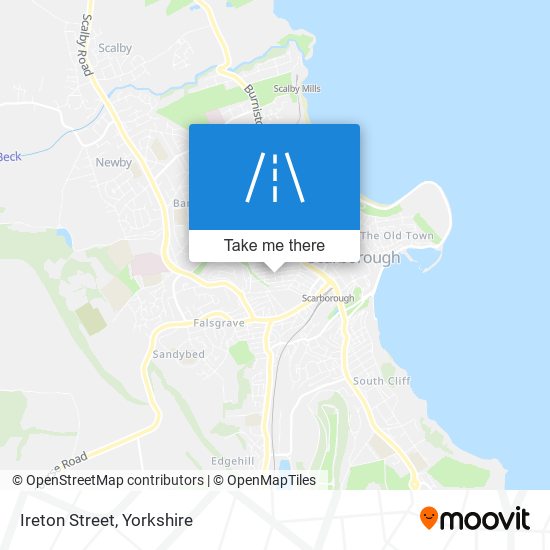 Ireton Street map