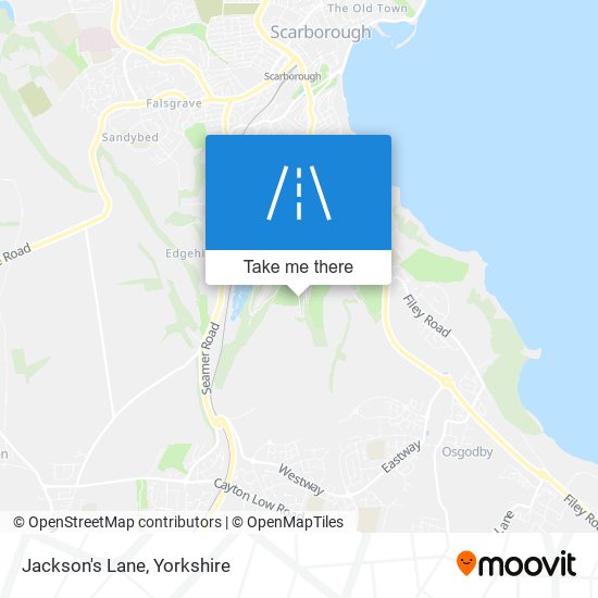 Jackson's Lane map