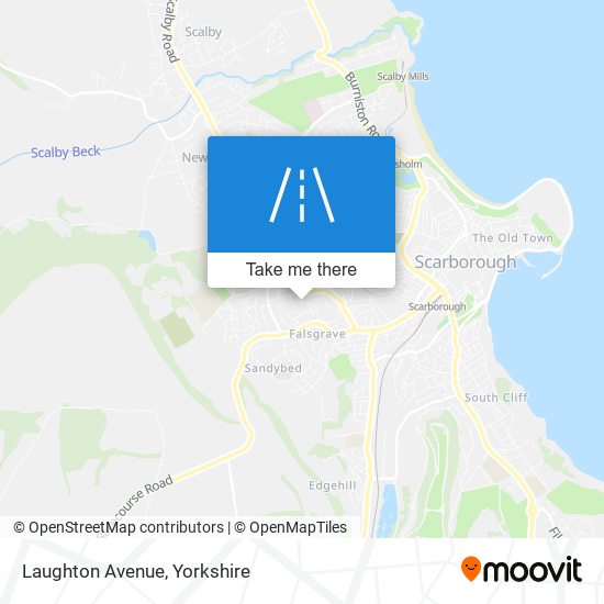 Laughton Avenue map