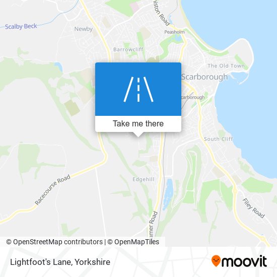 Lightfoot's Lane map