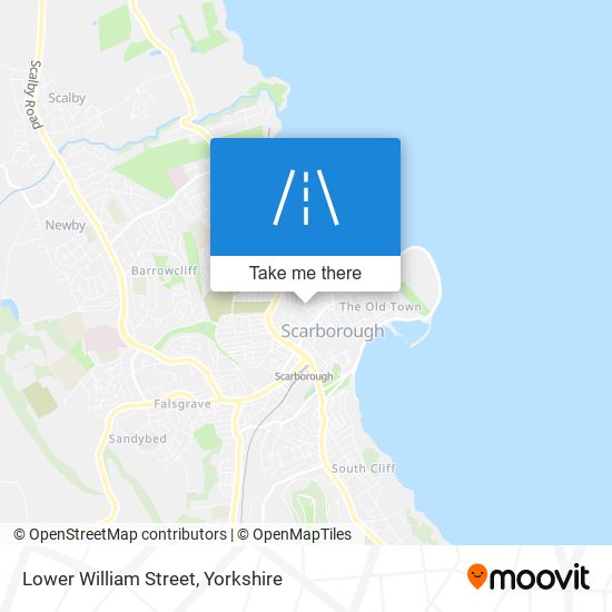 Lower William Street map