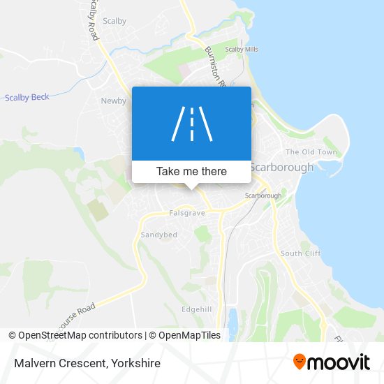 Malvern Crescent map