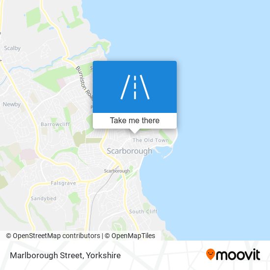 Marlborough Street map