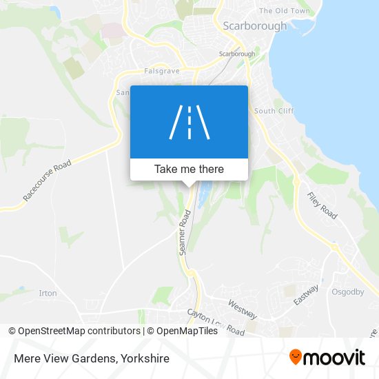 Mere View Gardens map