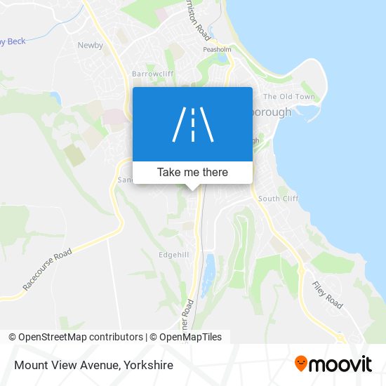 Mount View Avenue map