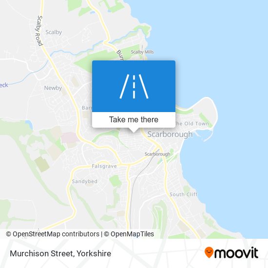 Murchison Street map