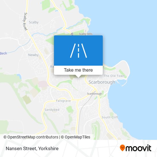 Nansen Street map
