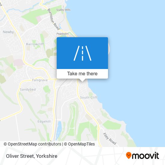 Oliver Street map