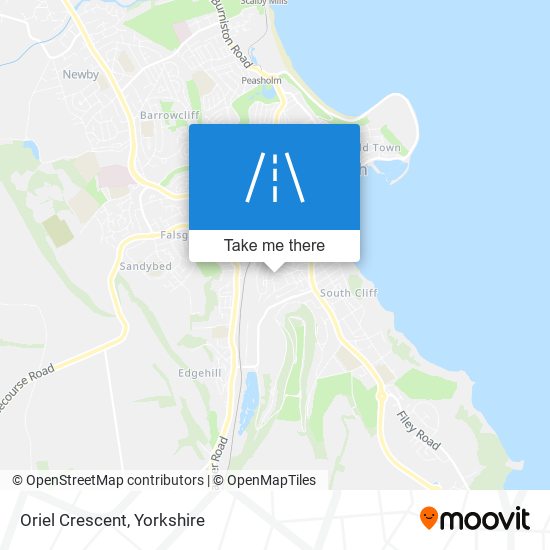 Oriel Crescent map