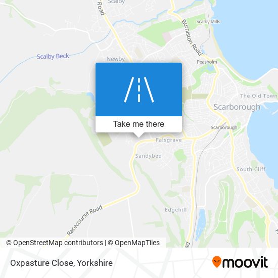 Oxpasture Close map