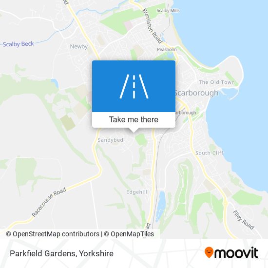 Parkfield Gardens map
