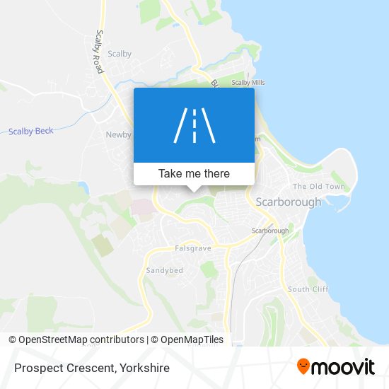 Prospect Crescent map