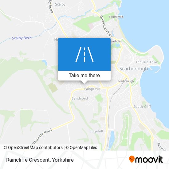 Raincliffe Crescent map