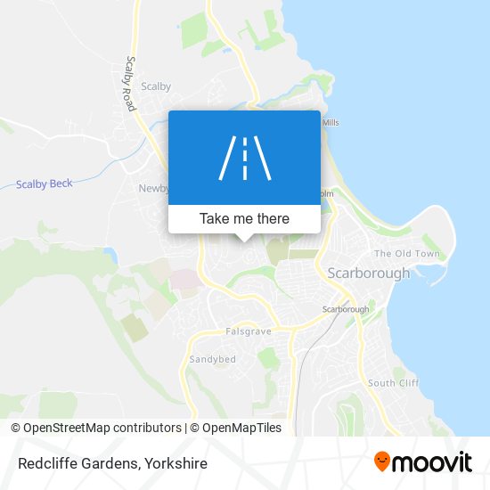 Redcliffe Gardens map