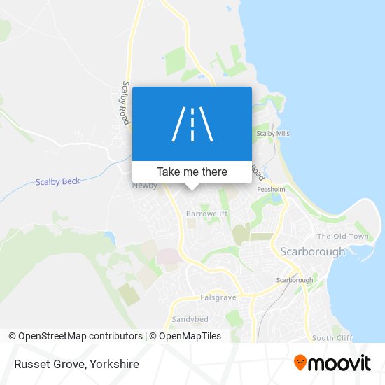 Russet Grove map