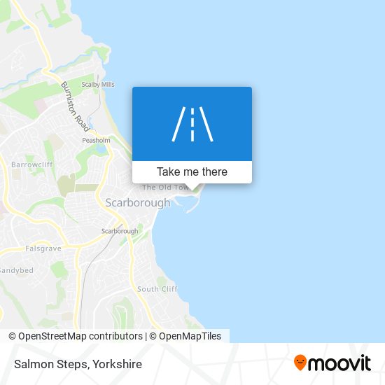 Salmon Steps map