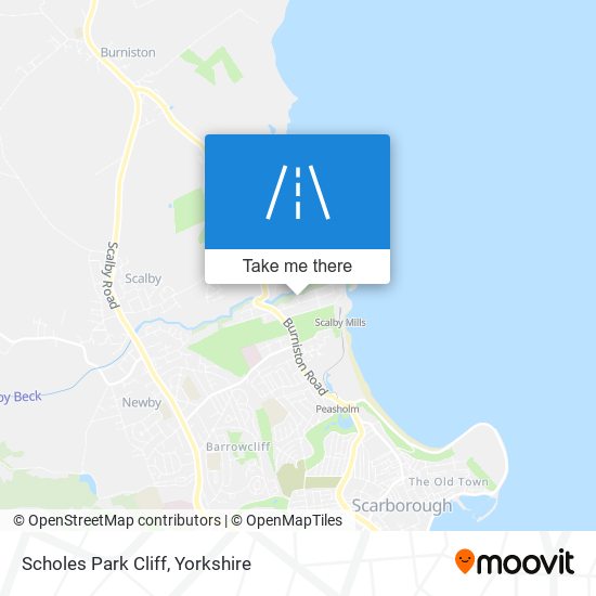 Scholes Park Cliff map