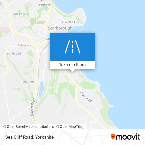 Sea Cliff Road map
