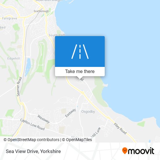 Sea View Drive map