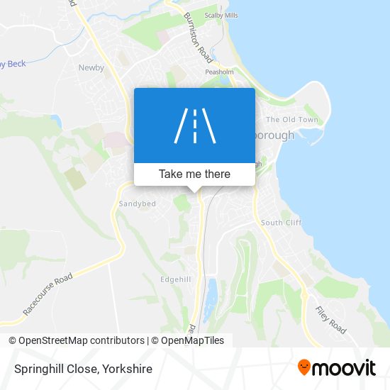 Springhill Close map