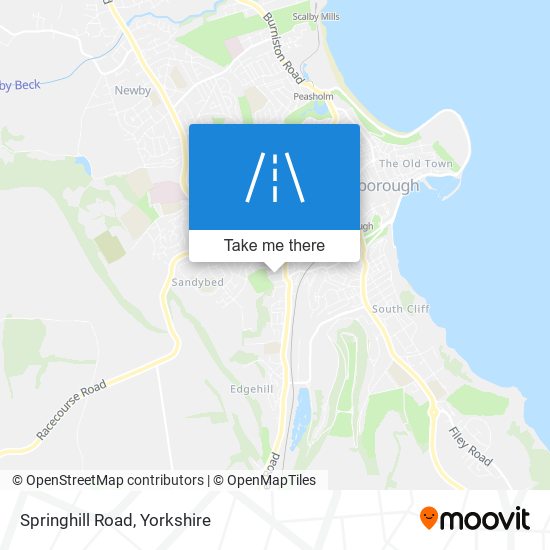 Springhill Road map