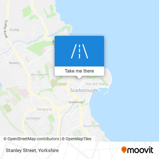 Stanley Street map
