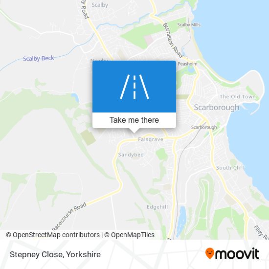 Stepney Close map