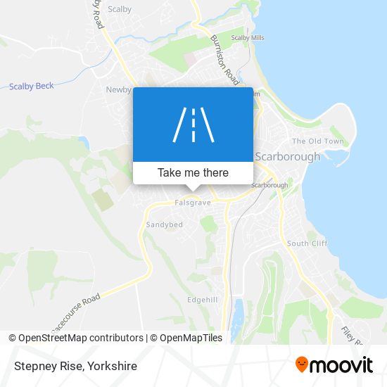 Stepney Rise map