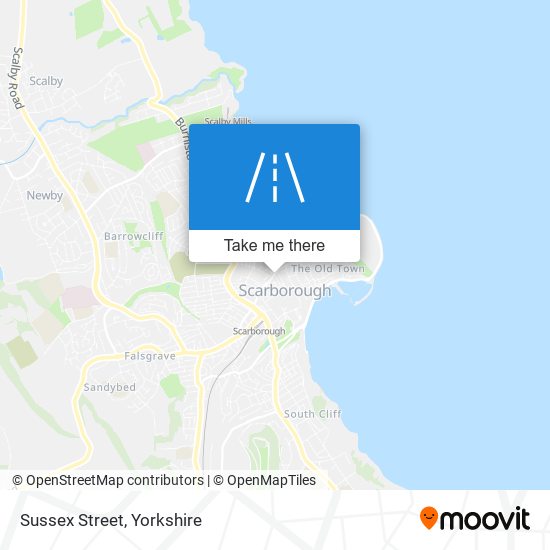 Sussex Street map