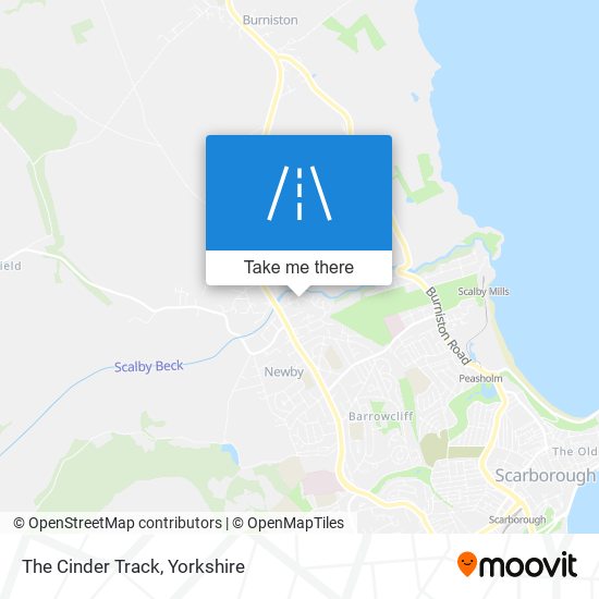 The Cinder Track map