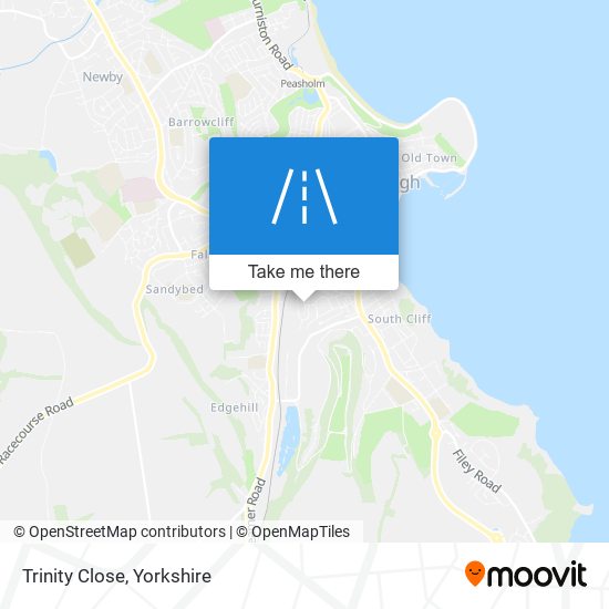 Trinity Close map