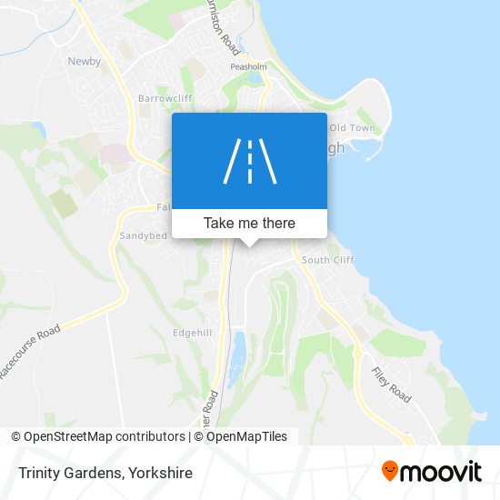 Trinity Gardens map
