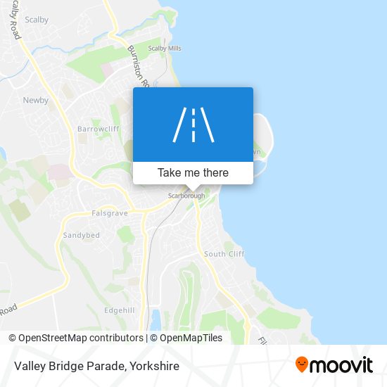 Valley Bridge Parade map