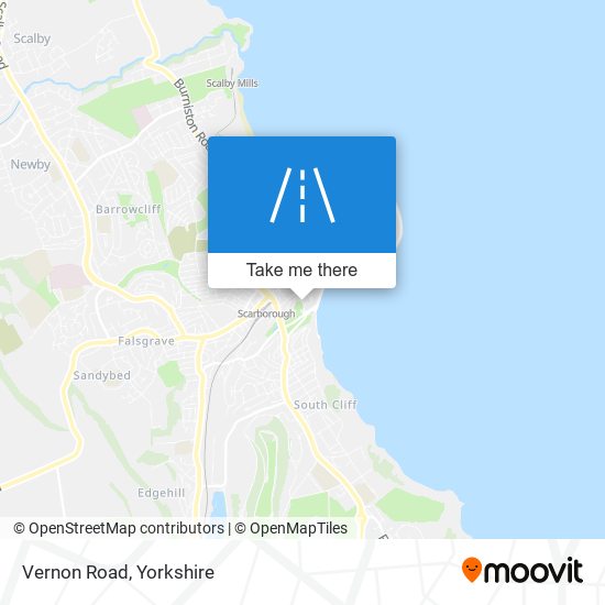Vernon Road map