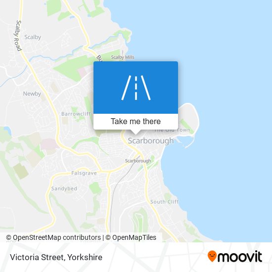 Victoria Street map