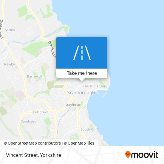 Vincent Street map
