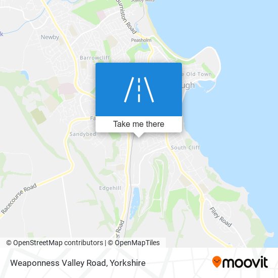 Weaponness Valley Road map