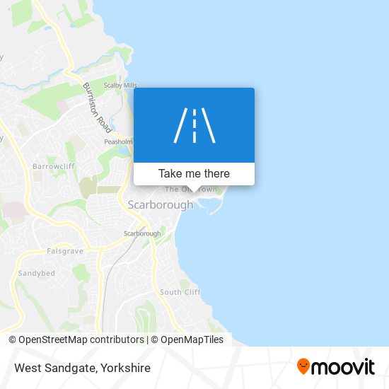 West Sandgate map