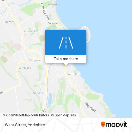 West Street map